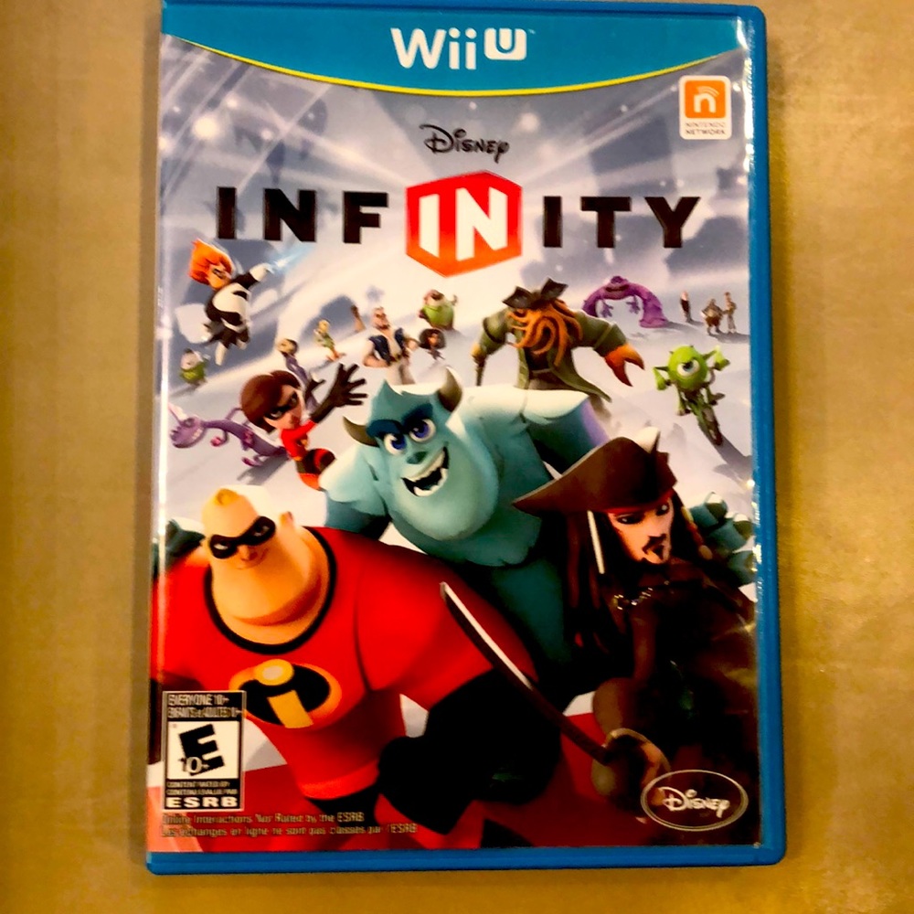 Nintendo Wii U game. Rated E 10+ Disney Infinity. With case and insert